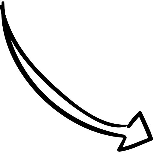 Curved Arrow