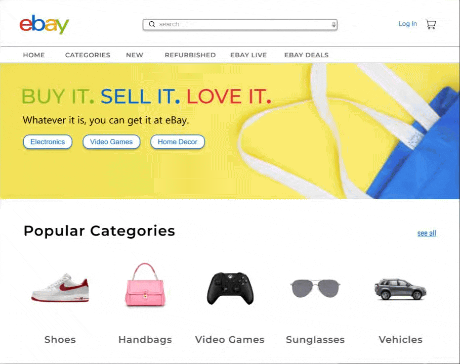 Ebay Web Home Gif